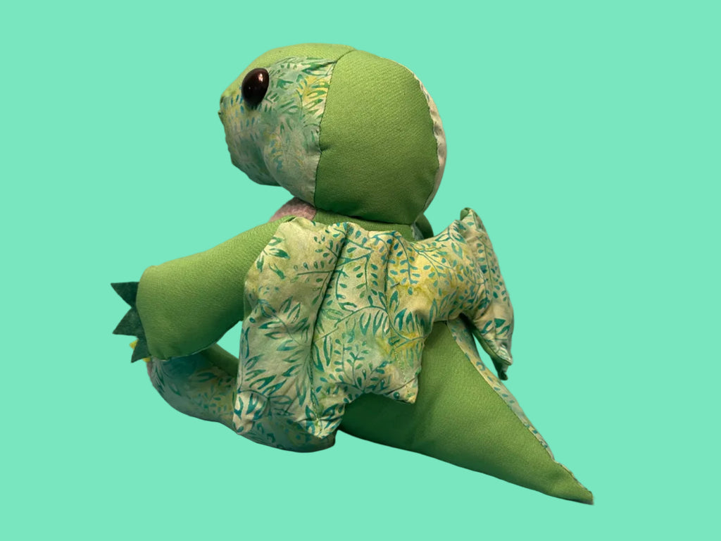 Leafy Green Dragon with Sherpa