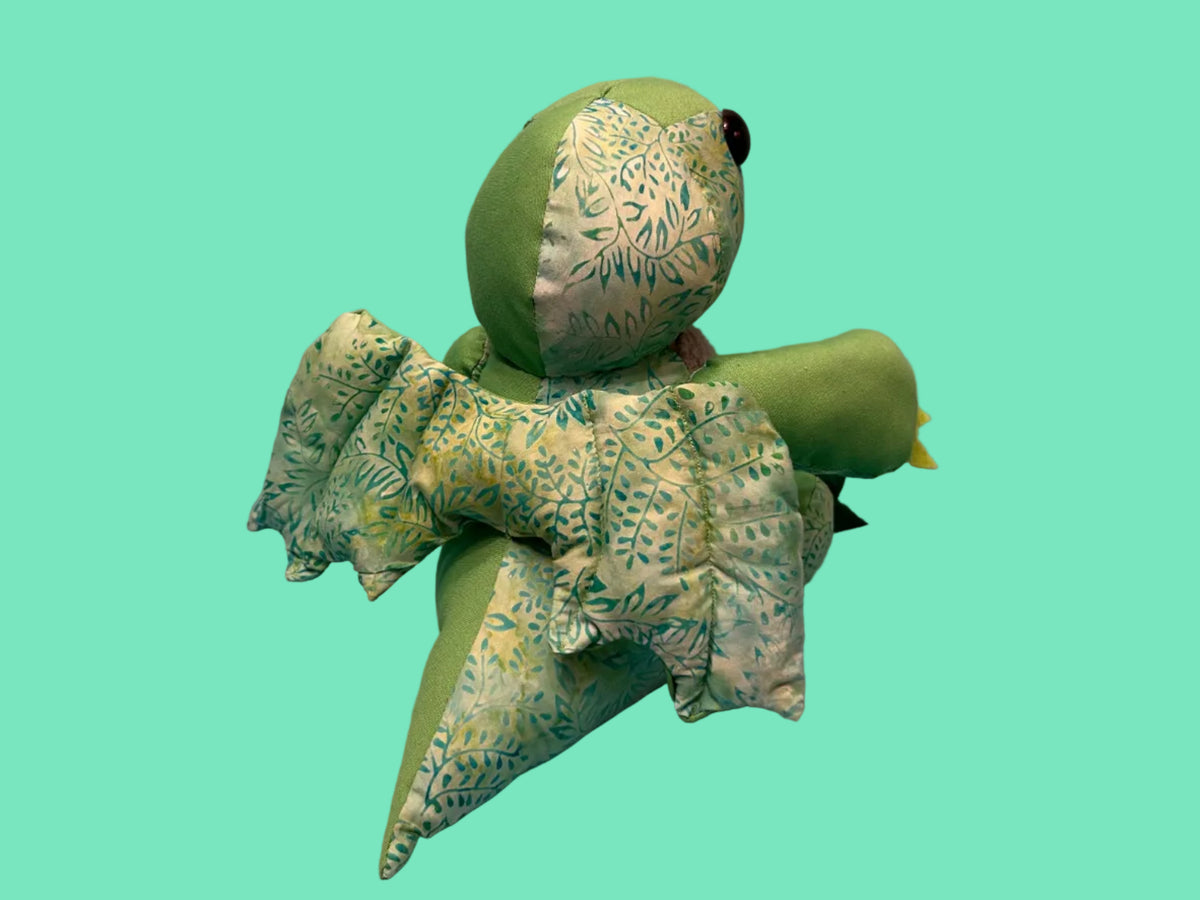 Leafy Green Dragon with Sherpa