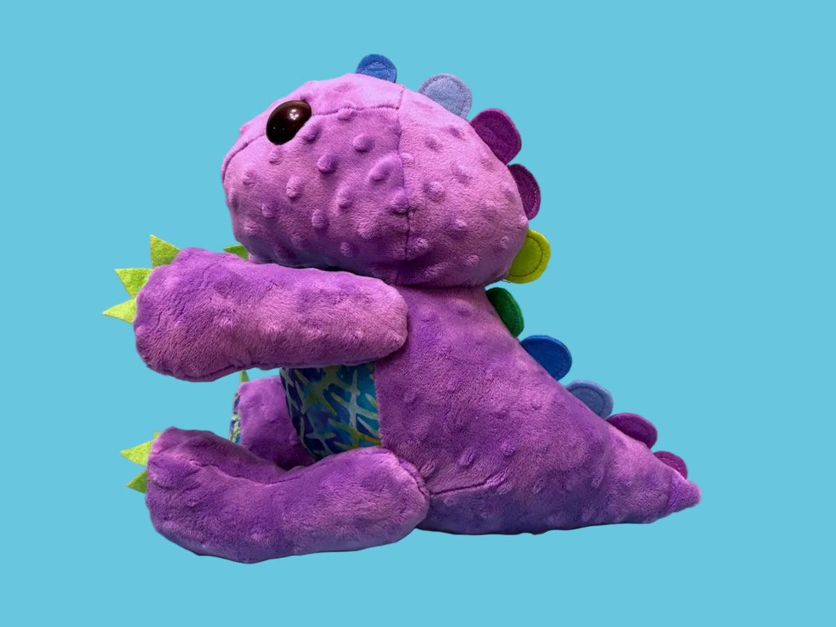 Purple Cosmic Dinosaur