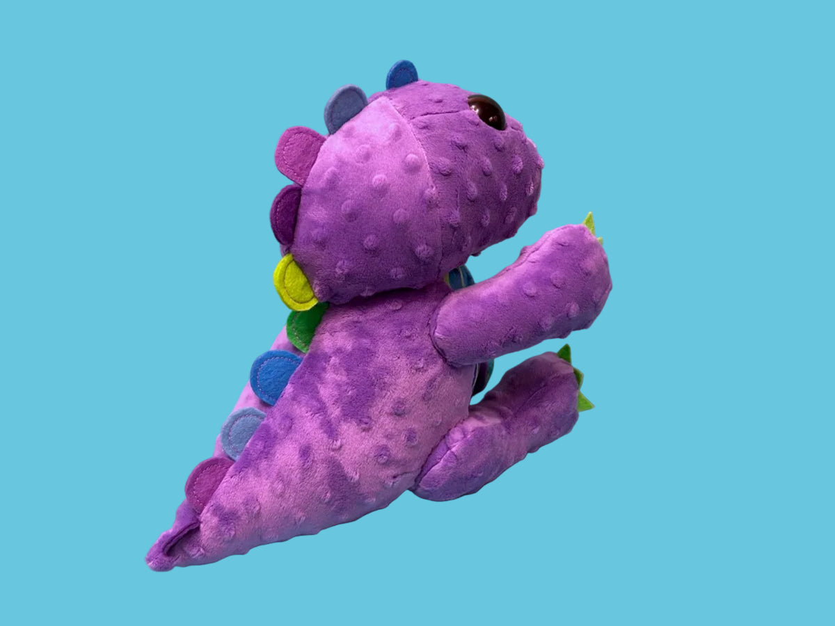 Purple Cosmic Dinosaur