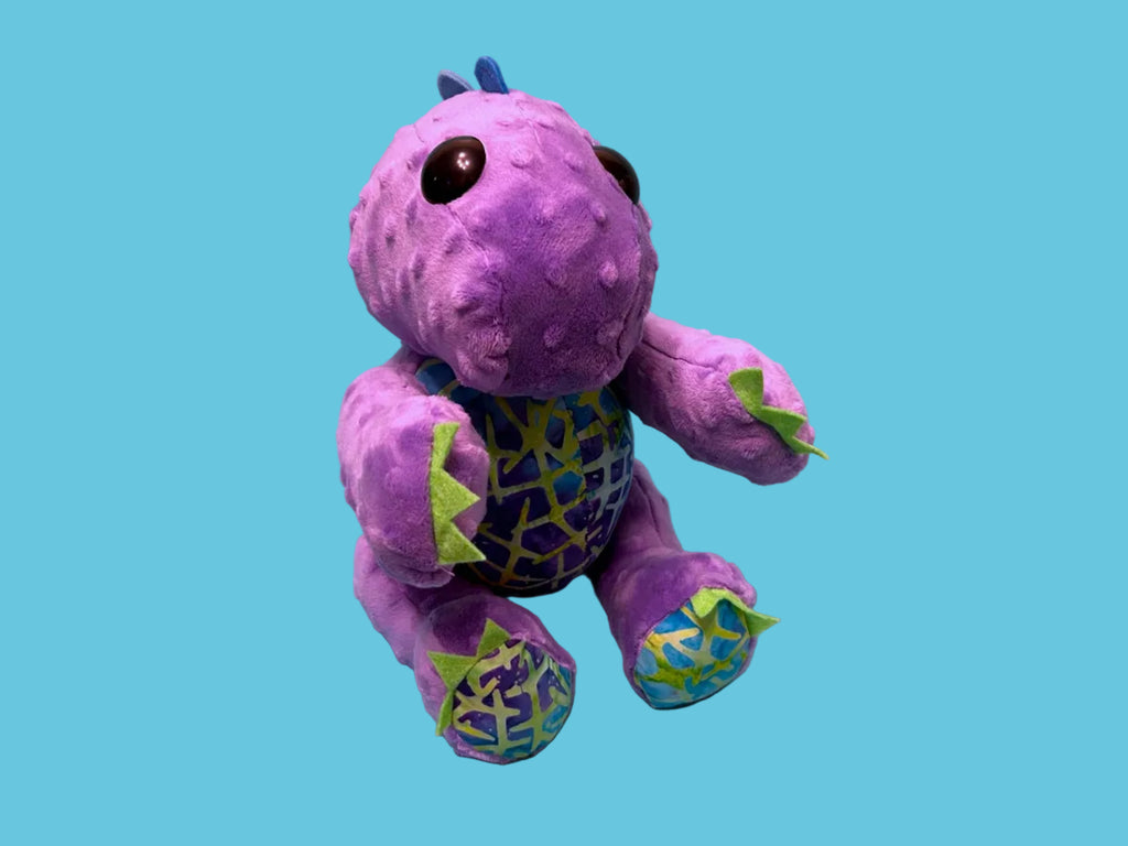 Purple Cosmic Dinosaur