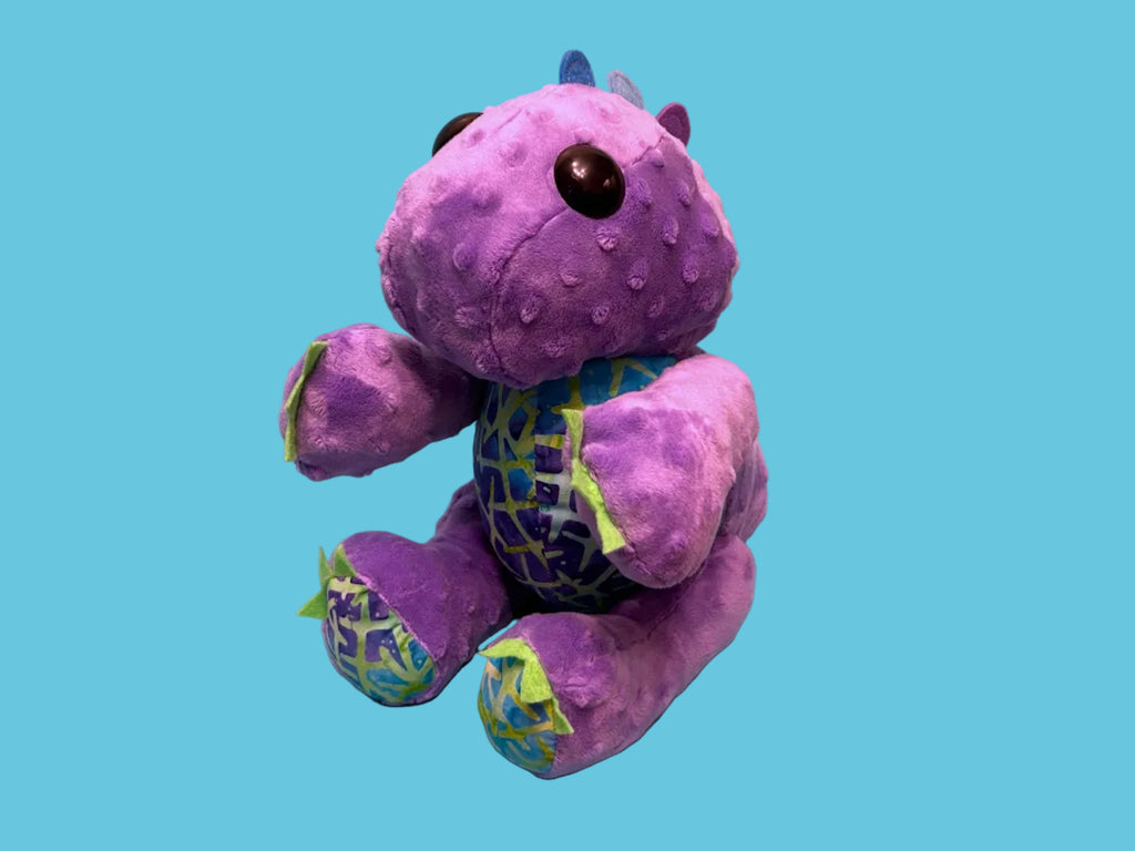 Purple Cosmic Dinosaur