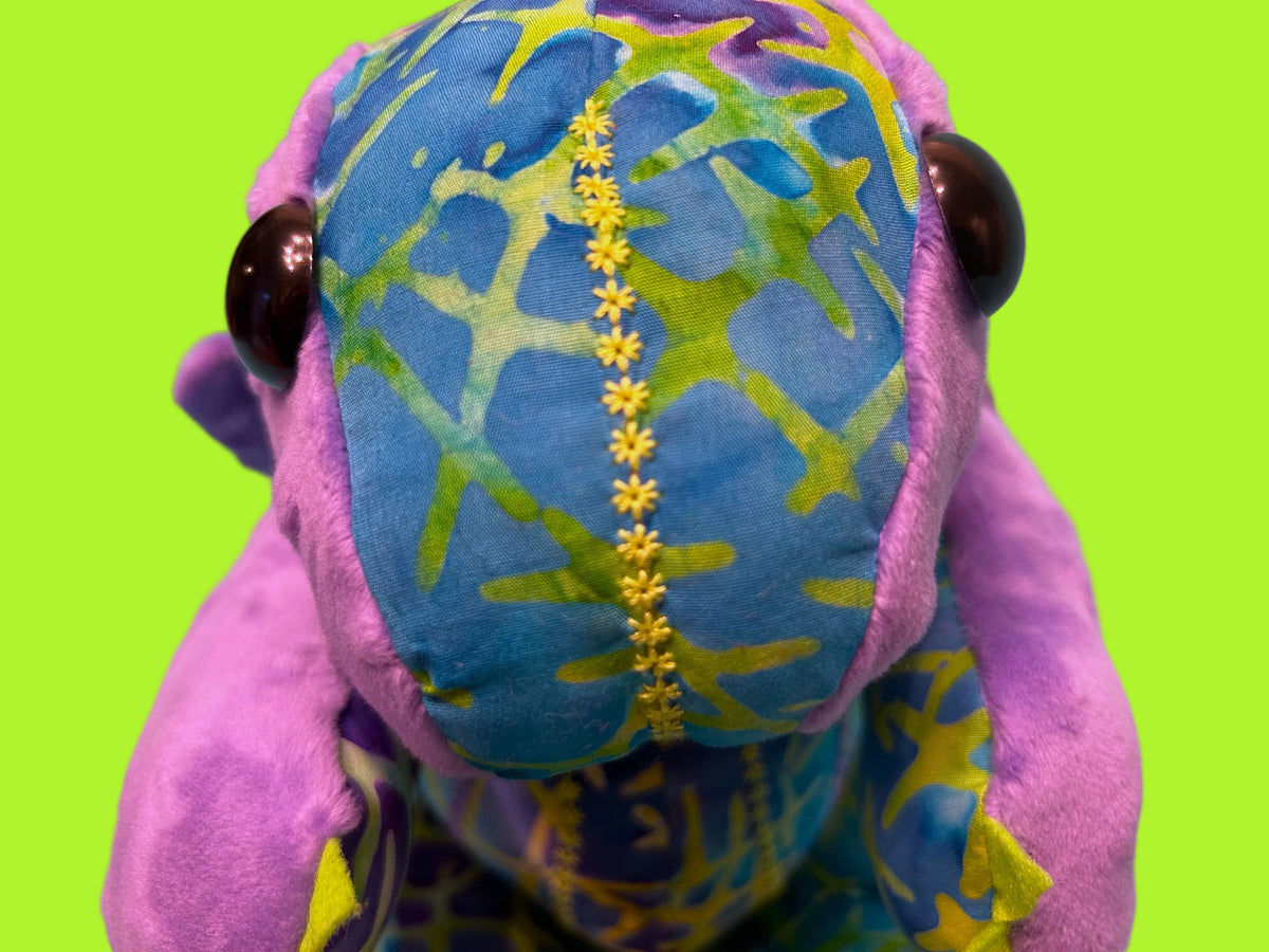 Cosmic Dragon with Star Embroidery