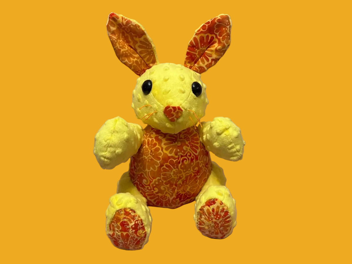 Yellow Fiery Bunny