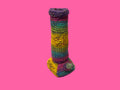 Rainbow Knitted Bong Plush