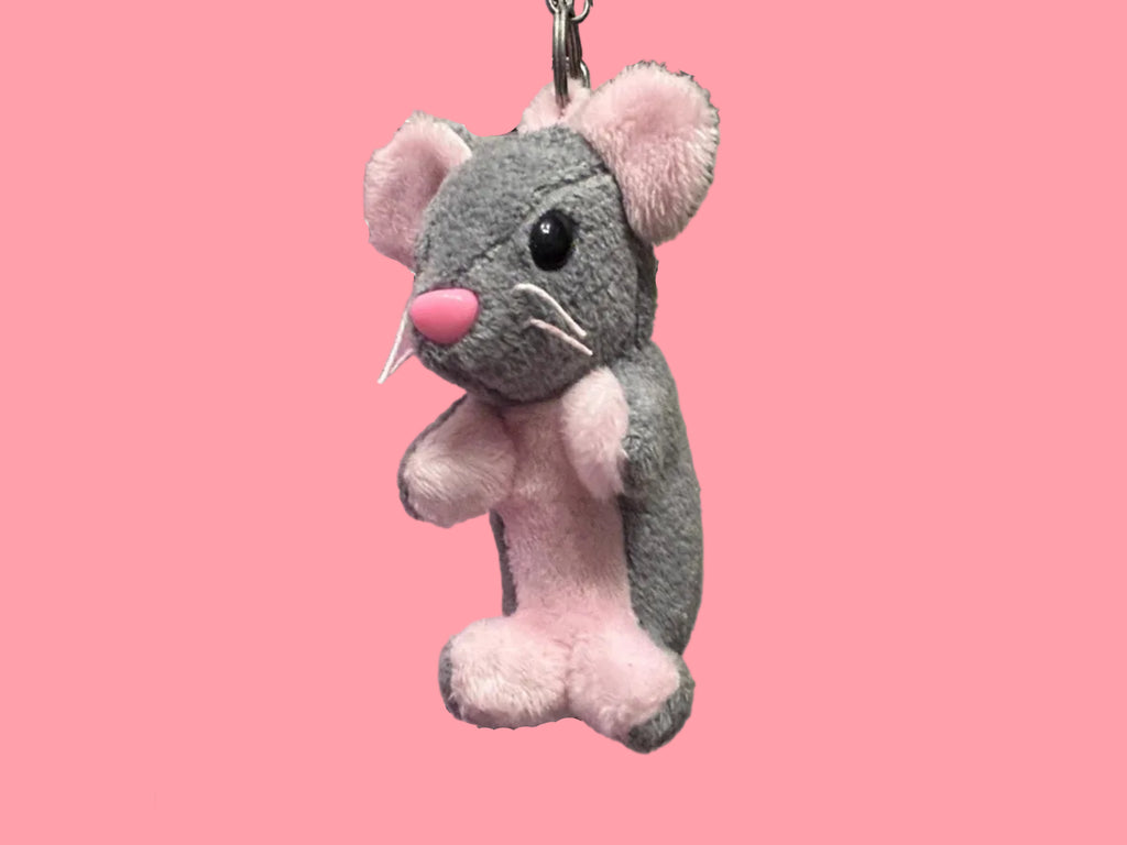 Rat Plushie Keychain