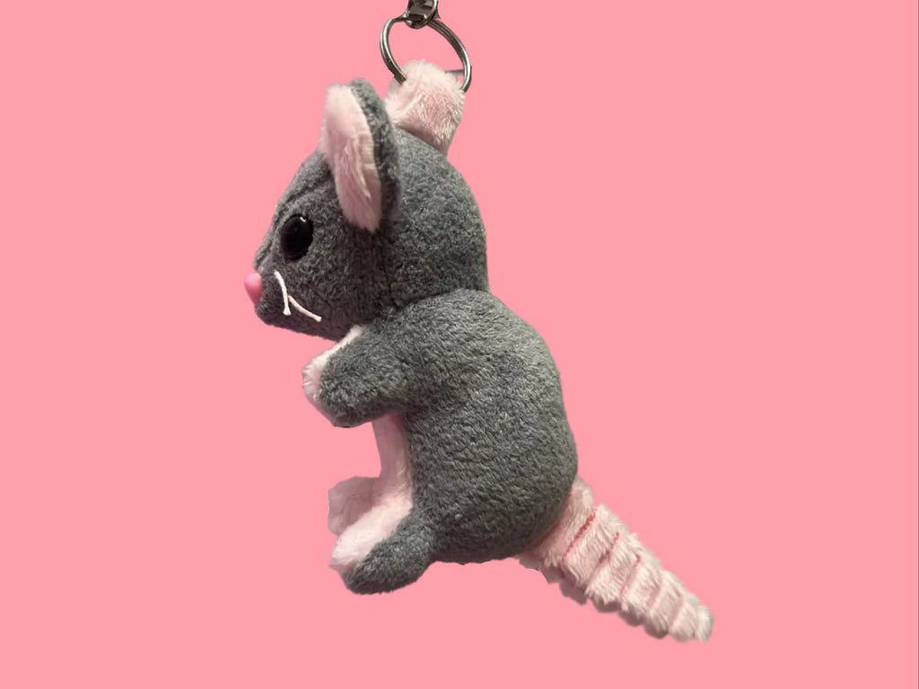 Rat Plushie Keychain
