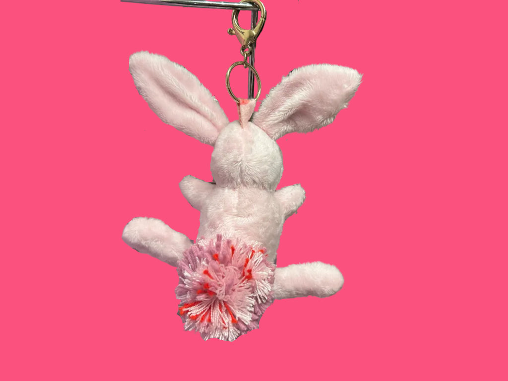 Strawberry Bunny Keychain