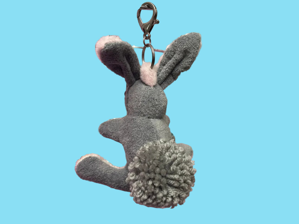 Wild Bunny Keychain