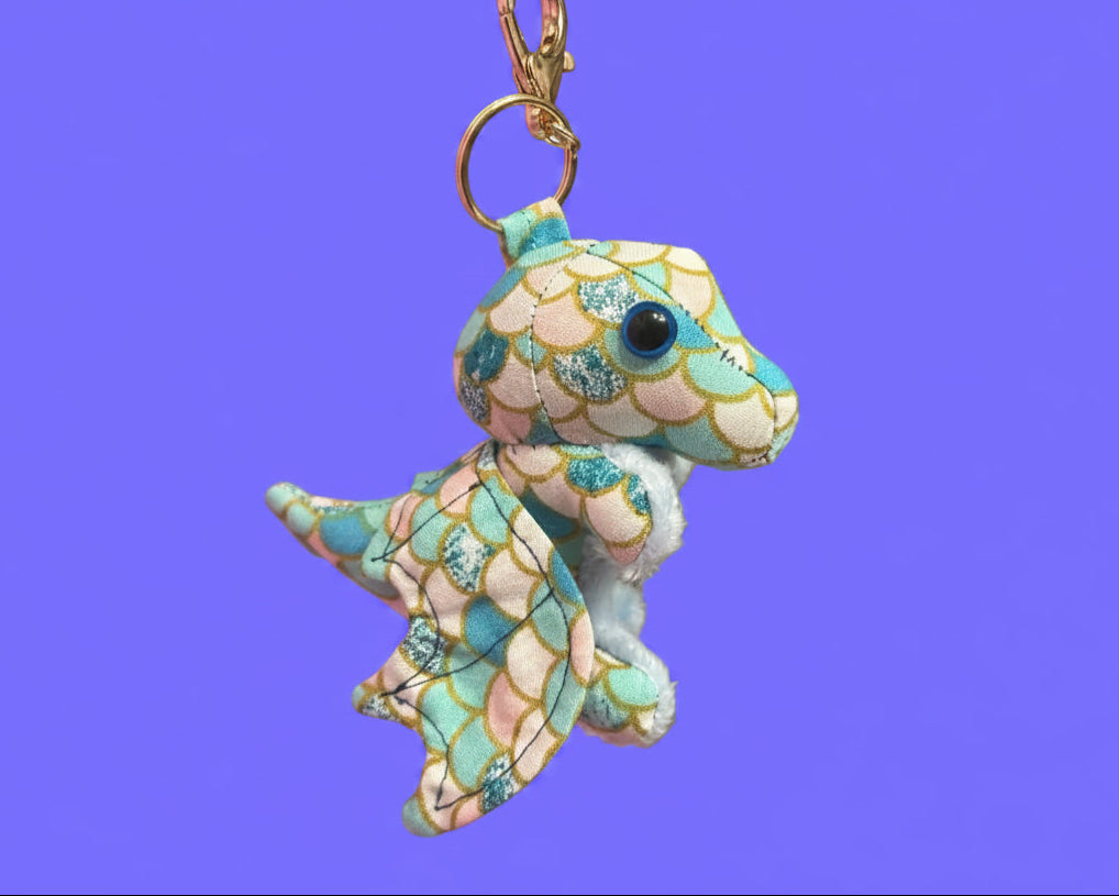 Dragon Plush Keychain