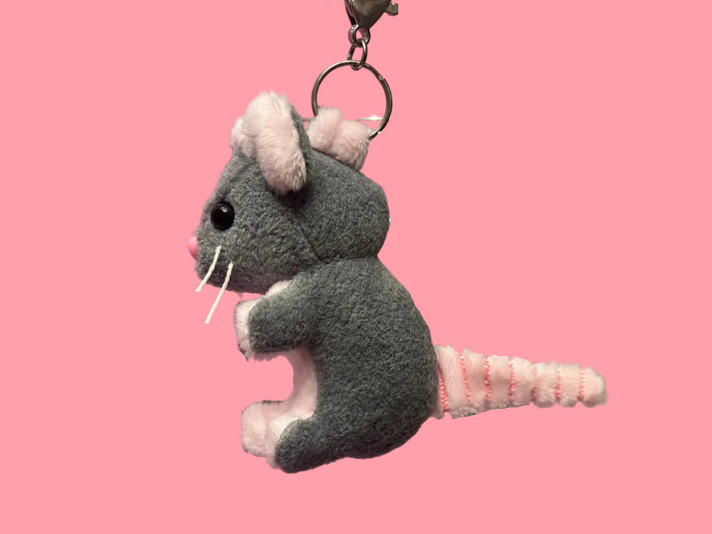Mouse Plushie Keychain