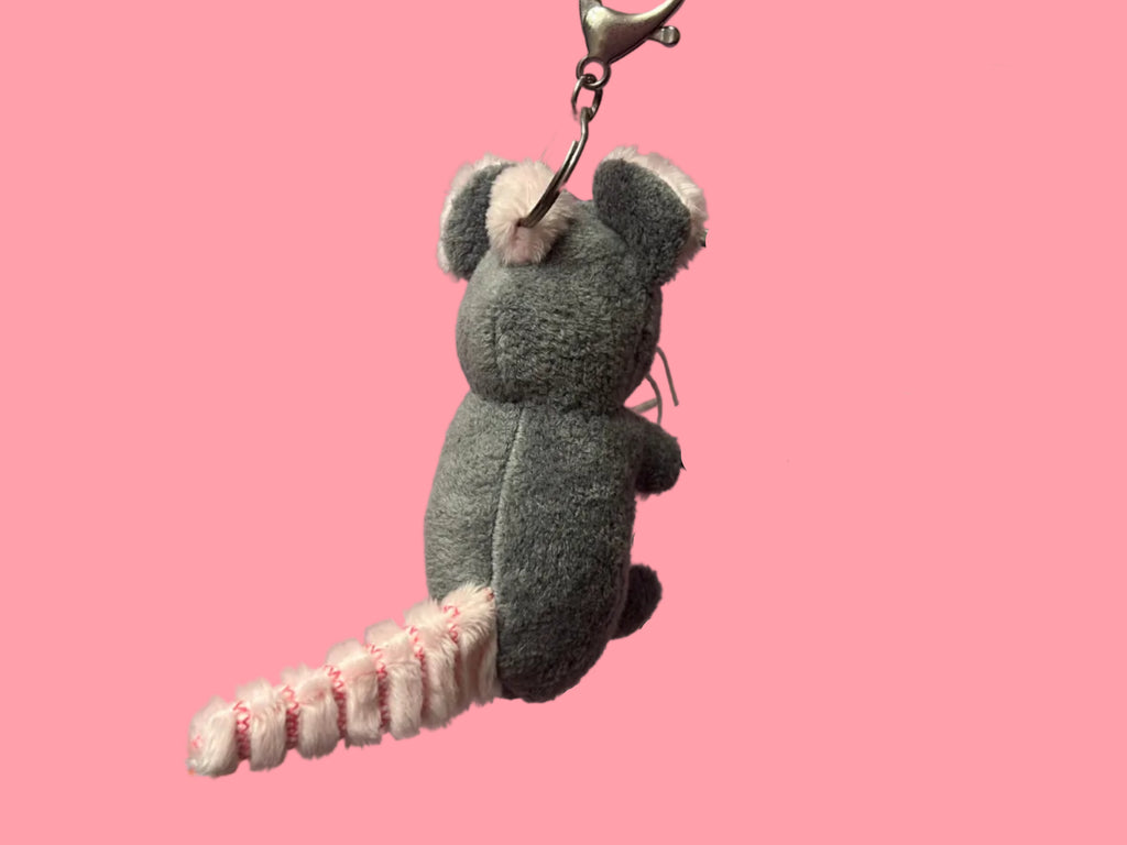 Mouse Plushie Keychain